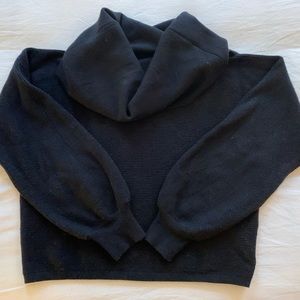 Zara Cropped Cowl Neck Sweater